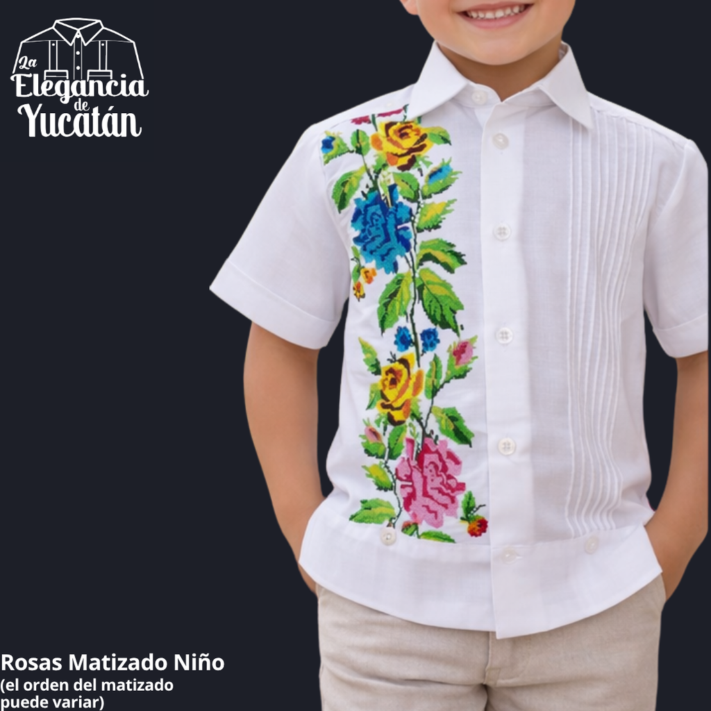 ROSAS MATIZADO NIÑO