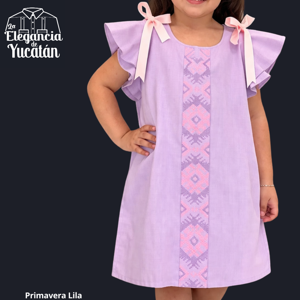 PRIMAVERA LILA NIÑA