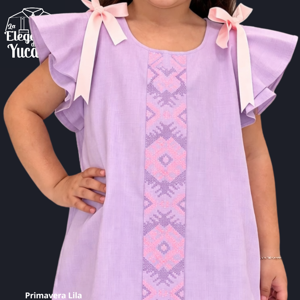 PRIMAVERA LILA NIÑA