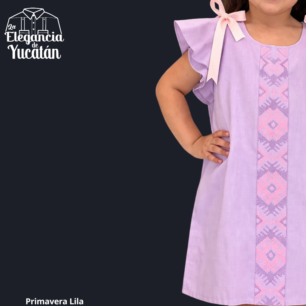 PRIMAVERA LILA NIÑA