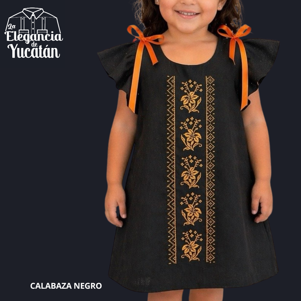 CALABAZA NEGRO NIÑA