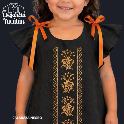 CALABAZA NEGRO NIÑA