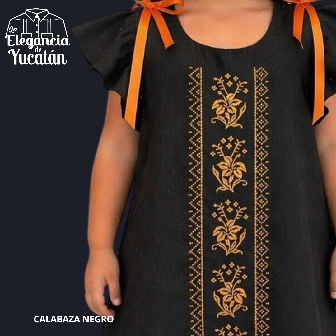 CALABAZA NEGRO NIÑA