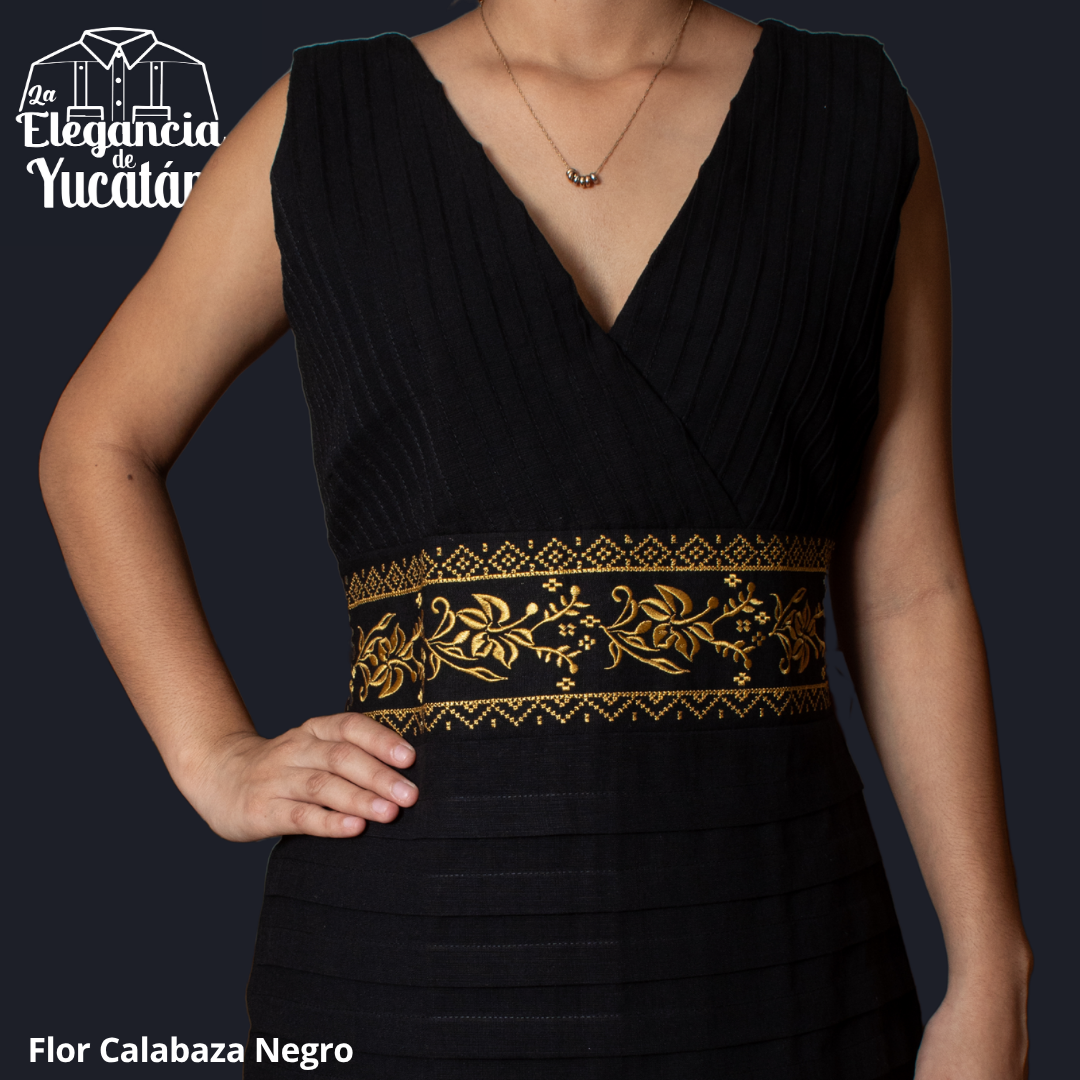 VESTIDO CALABAZA NEGRO