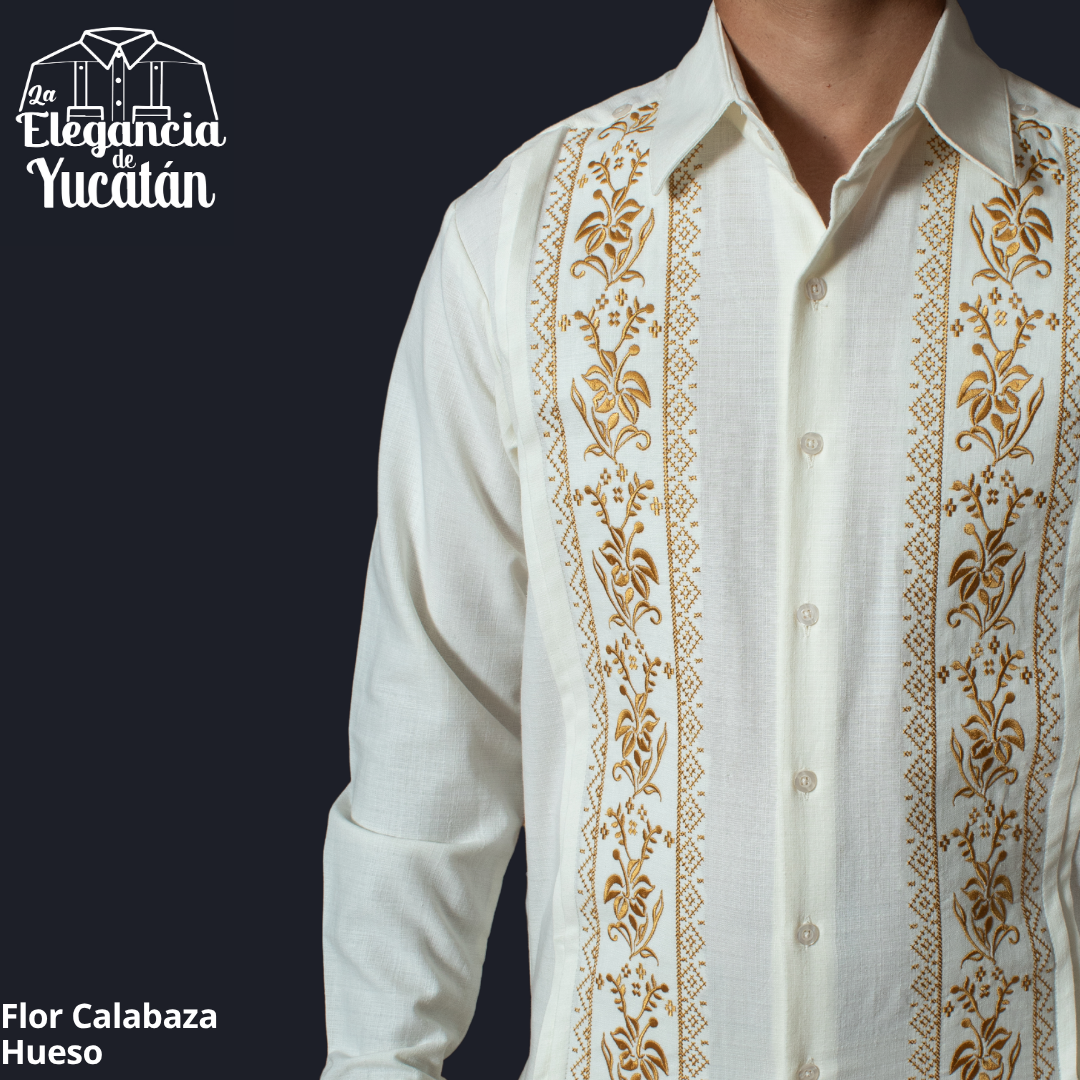 FLOR DE CALABAZA HUESO