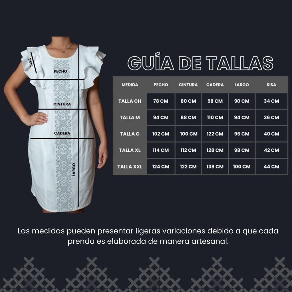 VESTIDO CALABAZA HUESO